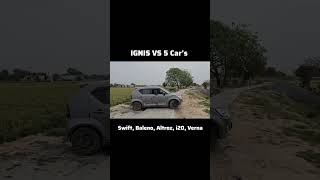 IGNIS vs Swift, Baleno, Altroz, i20, Verna #shorts