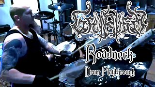 GREYBUSH - ROADNECK (OFFICIAL DRUM PLAYTHROUGH, SIMON GAUTIER)