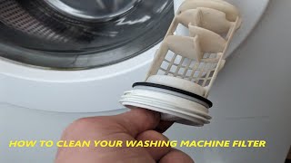 How To Clean Your Washing Machine Filter Zanussi ZWG 6165