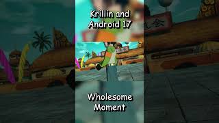 KRILLIN AND ANDROID 17 WHOLESOME MOMENT IN DRAGONBALL SPARKING ZERO! #shorts #dragonball