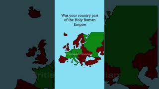 Was your country part of the Holy Roman Empire