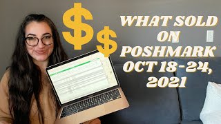 WHAT SOLD MONDAY | Weekly Sales on Poshmark October 18-24, 2021