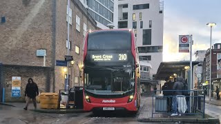 Unrefurbished | Journey on the Metroline London Bus Route 210 | TEH2079, LK15 CSX | Enviro 400 MMC