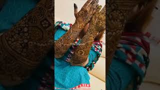 bridal mehndi deaign done by sanamehndi👍 artist🥰😍