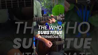 Play Substitute by The Who with EASY TRIADS!