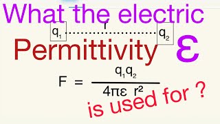 uses of electric permittivity in daily life|with English subtitles|Easy-Teach