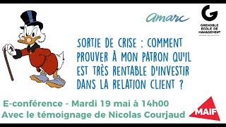 "Relation client & business" -  3ème e-conférence GEM/AMARC