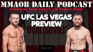 UFC Las Vegas: Yan vs. Dvalishvili Preview MMAOB Daily Podcast For March 6th