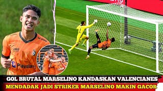 DIKIRA BOCIL TARKAM!! MARSELINO MALAH CETAK GOL BRUTAL - JADI STRIKER DADAKAN MARSELINO KIAN MONCER