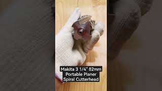 Spiral Cutterhead We Made For Makita 3 1/4" 82mm Portable Planer