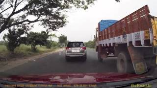 Chasing Innova Crysta near chennai outskirts