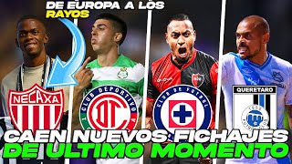 CAEN 8 NUEVOS FICHAJES DE ULTIMA HORA ¡ANDRES COLORADO A NECAXA! DITTA A CRUZ AZUL BRUNETTA A TOLUCA