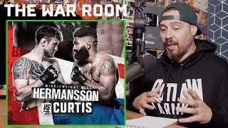 How Jack Hermansson vs Chris Curtis plays out | The War Room with Dan Hardy | Full Reptile CLIPS