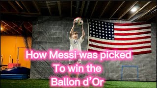 How MESSI was picked to win the ballon d’Or ￼