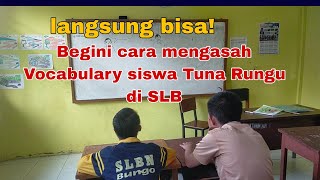 kemampuan mengingat vocabulary siswa tunarungu SMALB