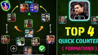 Rip Opponents No CF Meta Formation Is Cooking 🔥| New Quick Counter Best Formation In eFootball🔥