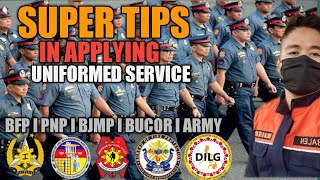 SUPER TIP SA NAIS MAG APPLY SA BFP, PNP, BJMP, BUCOR, ARMY l 2024 RECRUITMENT TIPS