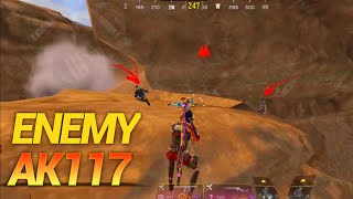 I USED ENEMY AK117 with RED DOT + ZERO RECOIL 😅| CALL OF DUTY MOBILE GAMEPLAY