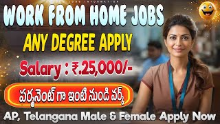 వెంటనే జాయిన్ అయ్యే వారు కావలెను! AIR Black Permanent Work From Home Jobs 2024 | WFH Job Search 2024