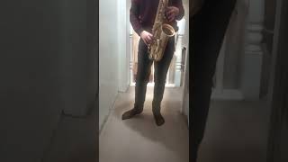 cool jazzy sax solo #altosaxsolo #jazzsolo #altosaxophone