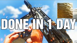 How To Get Any Gun Obsidian In 1 DAY! (MP7) COD MW