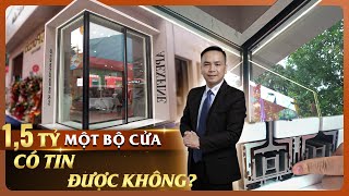 Hi-Finity Sliding Door | Cửa nhôm lùa siêu mỏng âm khung