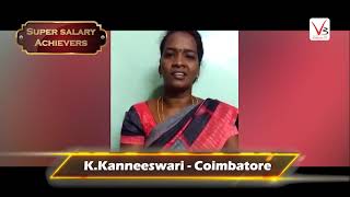 K.Kanneeswari - Coimbatore | Super Salary Achievers | V3 Online TV