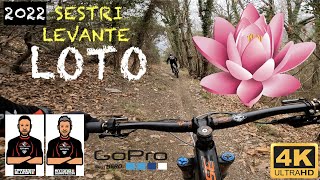 SESTRI LEVANTE MTB ENDURO 2022 - LOTO trail onboard ORBEA RISE M10 following TONY G.