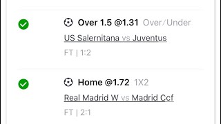 SURE 10+ ODDS WON CONGRATULATIONS TO THE STAKERS BET WON FREE FOOTBALL PREDICTIONS TODAY SUBSCRIBE