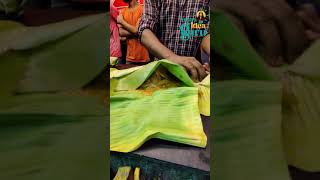 banana leaf parotta|| vazha Yellai parotta|| keezhi parotta|| salna||poricha parotta||#shorts