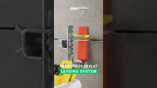 Tools to help install tile #levelingsystem  #suctioncup  #aluminumprofile #interiordesign #tiletrim