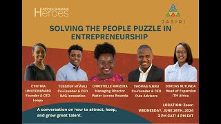 ABH X Jasiri Scale Up: Solving The People Puzzle in Entrepreneurship