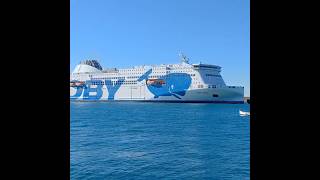 #moby #ship #traghetto #suez_canal  Moby Legacy a Livorno. Entra in flotta. Video concesso.