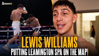 Lewis Williams reacts to professional debut victory as he strives for World Championship success 💥