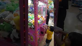 main permainan capitan mini di timezone mall liburan wisata seru @4anakrambow #shorts