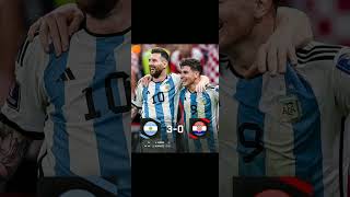 الارجنتين إلى النهائي 🇦🇷..  3/0 🇭🇷   🇦🇷 🔥🔥ميسي عجيب