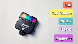 Review Ulanzi VL49 RGB | Murah Dengan Fitur Melimpah