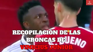 TODAS las Broncas de Vincius Junior | UniversoAtleti