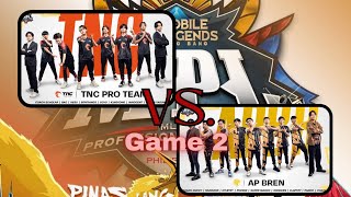 AP BREN VS. TNC Pro Team GAME 2 | MPL-PH S12 | WEEK 1 #mlbb #pinaslangmalakas #mplseason12