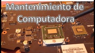 Mantenimiento de Computadora