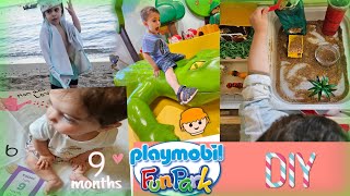 PLAYMOBIL FUN PARK ! | ΦΑΡΜΑ DIY | 9 μηνών 🥳 gri_cat_