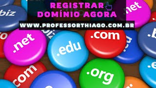 Como registrar um domínio para ter um site ou loja virtual na internet