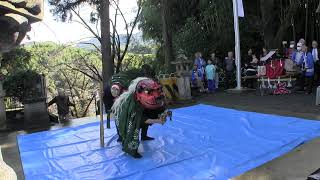 令和5年 長根神社秋季例大祭 宿神楽 「奉納の舞」