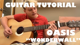 “Wonderwall” by Oasis (easy guitar tutorial)