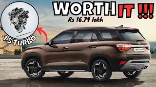 Hyundai Alcazar 1.5 Turbo Petrol Launched  "Rs 16.74 lakh"👌 | WORTH IT !!!😎