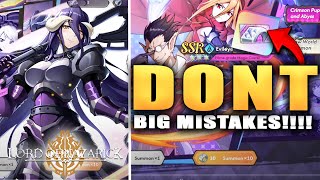 HUGE SUMMON MISTAKES & BANNER`S GUIDE!!!! HOW TO FARM FREE TICKTES!! (Overlord: Lord of Nazarick)