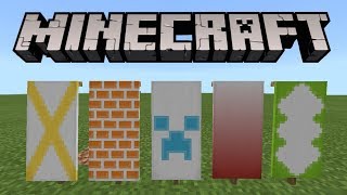 Minecraft PE - How To Craft Banners!