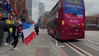 VIDEO: Lille fans enjoying themselves as they turned Broad Street red