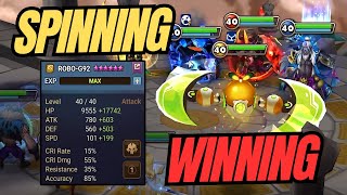 300 SPD Wind ROBO to C1 for This Account! - Summoners War