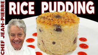 Rice Pudding Brulee - Budget Gourmet | Chef Jean-Pierre